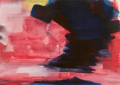 Bernd Zimmer, Untitled, 1995, Acrylic on card
