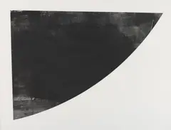 Ellsworth Kelly, Cul de Sac, 1983-1984, Colour lithograph on card