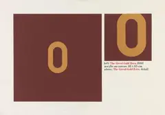 Endre Tót, Untitled, 1993, Acrylic on canvas