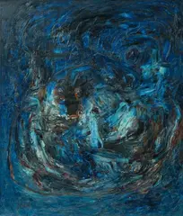 Winfred Gaul, Untitled (21-5-58), 1958, Oil on canvas