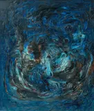 Winfred Gaul, Untitled (21-5-58), 1958, Oil on canvas