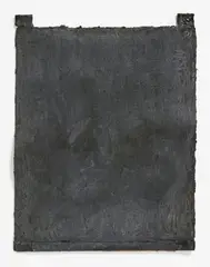 Frederic Matys Thursz, Untitled, Around 1984, Oil and graphite on paper on burlap. Approx