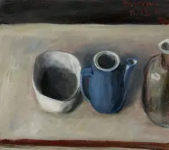 Untitled by Klaus Fußmann, 1980, Oil on canvas, offered Nov 2019