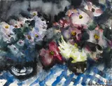 Klaus Fußmann, Untitled, 1984, Watercolour on paper