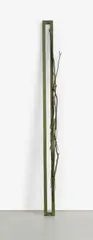 Michael Buthe, Untitled, Around 1968, Object; wood, branches, plaster, nails and wire painted in colour
