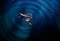 Floating (Australia) by Marina Abramovic Ulay, 1980, Cibachrome print, sold Nov 2019