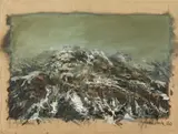 Ralph Fleck, Alpenstück I, 1980, Oil on canvas