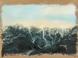 Ralph Fleck, Alpenstück II, 1980, Oil on canvas