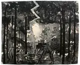 Jutta Koether, Nach Botticelli die Ausweidung, 2007, Acrylic on canvas. Ca
