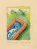 Thomas Schütte, Untitled (from: Skizzen für grosse Bilder), 1984, Watercolour and pencil on paper