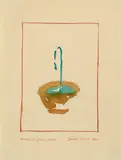 Thomas Schütte, Untitled (from: Skizzen für grosse Bilder), 1984, Watercolour and pencil on paper