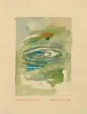 Thomas Schütte, Untitled (from: Skizzen für grosse Bilder), 1984, Watercolour and pencil on paper