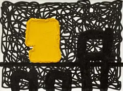 Story with Affect by Jonathan Lasker, 2008, Oil on canvas board, offered Nov 2019