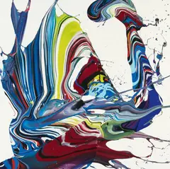 Katrin Fridriks, Spiritual Awakening Brother, 2017, Acrylic on canvas on wood