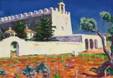 Arnold Balwé, Kirche auf Ibiza (Balearen)