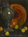 Herbert Böttger, Dröppelminna, 1932, Oil on firm artist's board