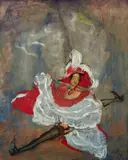 Grand Écart by Jean-Gabriel Domergue, 1932, Oil on thick artist's board, offered Nov 2019