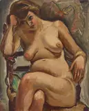 Othon Friesz, Nu (Sitzender Akt)