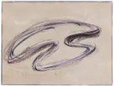 Composition by Jean Léon Fautrier, 1958, Mixed media on soft fibrous paper, offered Nov 2019