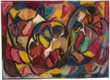 Adolf Hölzel, Ohne Titel, Late 1920s, Pastel on velour paper