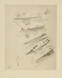 Wassily Kandinsky, Second etching for the Editions "Cahiers d'Art", 1932, Etching on copperplate printing paper