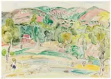 Hans Purrmann, Südliche Landschaft (Ospedaletti bei San Remo)