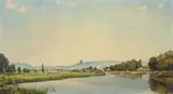 Eberhard Viegener, Morgen an der Weser bei Minden