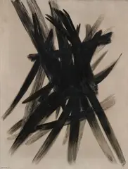 Hans Hartung, T 1955-23a, 1955, Oil on canvas