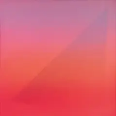 Jef Verheyen, The emotional effect of Flaming light, 1975, Varnish on canvas