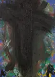Arnulf Rainer, Untitled, Around 1984, Oil on card