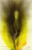 Winter Blossom by Otto Piene, 1978, Gouache and traces of fire on card, offered Nov 2019