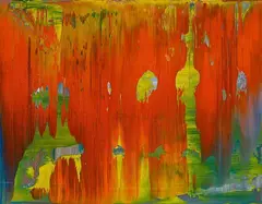Gerhard Richter, Abstraktes Bild, 1997, Oil on Dibond