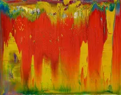 Gerhard Richter, Abstraktes Bild, 1997, Oil on Dibond