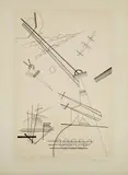 Wassily Kandinsky, Untitled, 1927, Pen and ink drawing on slightly textured paper, the original laid down on card