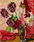Louis Valtat, Bouquet de dahlias