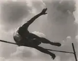 Der Hochspringer by Leni Riefenstahl, 1936, Gelatin silver print, printed, sold Nov 2019