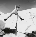 Fernand Fonssagrives, Savoir faire, Lac de Tignes, France, 1935, Gelatin silver print, printed later