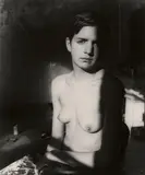 David Armstrong, Siobhan in her Studio, Trinity Place, NYC, 1990, Gelatin silver print