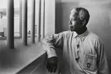 Jürgen Schadeberg, Nelson Mandela in his Cell on Robben Island (Revisit)