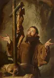 Bernardo Strozzi, The Vision of Saint Francis, Oil on canvas
