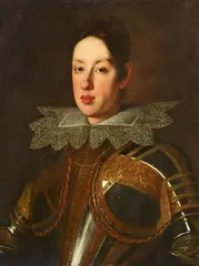 Justus Sustermans and studio, Portrait of Ferdinando II de Medici, Grand Duke of Tuscany, Oil on canvas (relined)