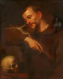 Flemish School 17th century, Saint Francis, Oil on canvas
