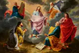 Willem van Herp the Elder, The Transfiguration of Christ, Oil on copper
