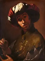Francesco del Cairo, The Quack Doctor, Oil on canvas (relined)