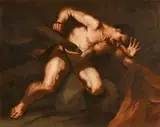 Luca Giordano, The Bound Prometheus with the Eagle
