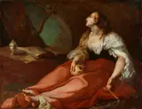 Federiko Benković, Saint Peter Saint Mary Magdalene, Oil on canvas. Each
