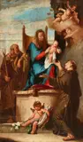 Venetian School 18th century, The Virgin and Child with Saint Joseph and Anthony of Padua
