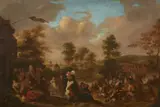 Jan Miense Molenaer, Landscape with a Village Festival, Oil on panel