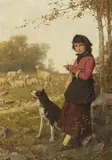 Hubert Salentin, Young Shepherdess