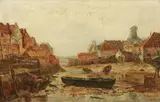 Gustav Schönleber, View of the Harbour of Vlissingen